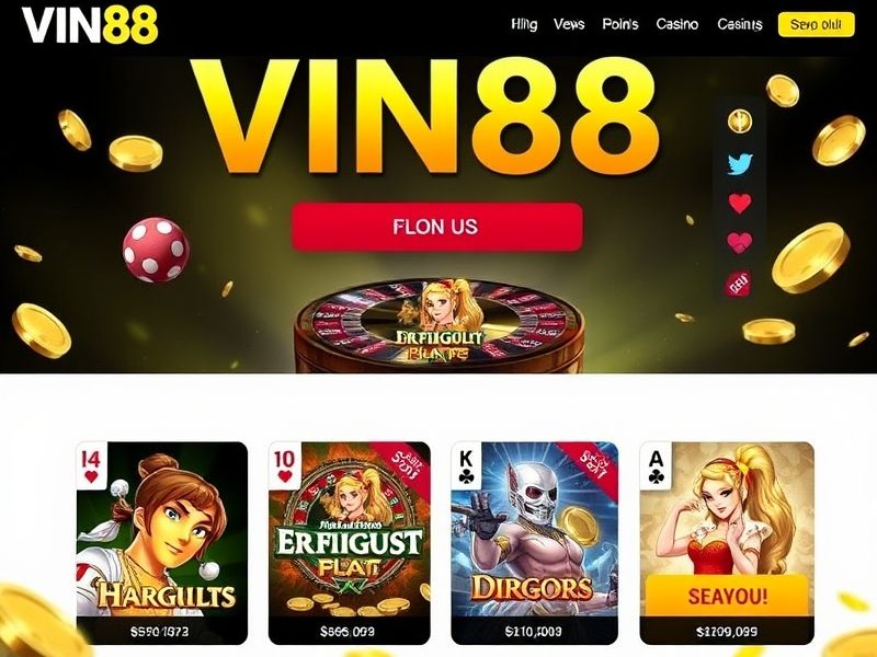 Welcome to vin88.com – your ultimate destination for secure online gambling. Explore top casino games, sports betting, live dealer experiences, and exclusive bonuses. Sign up today for an enhanced gaming journey!